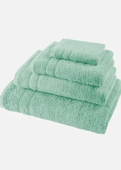 Serviette de toilette en éponge douce pur coton