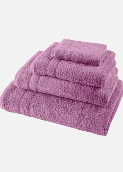 Serviette de toilette en éponge douce pur coton