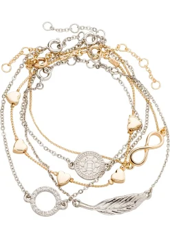 Set de bracelets (ens. 5 pces)