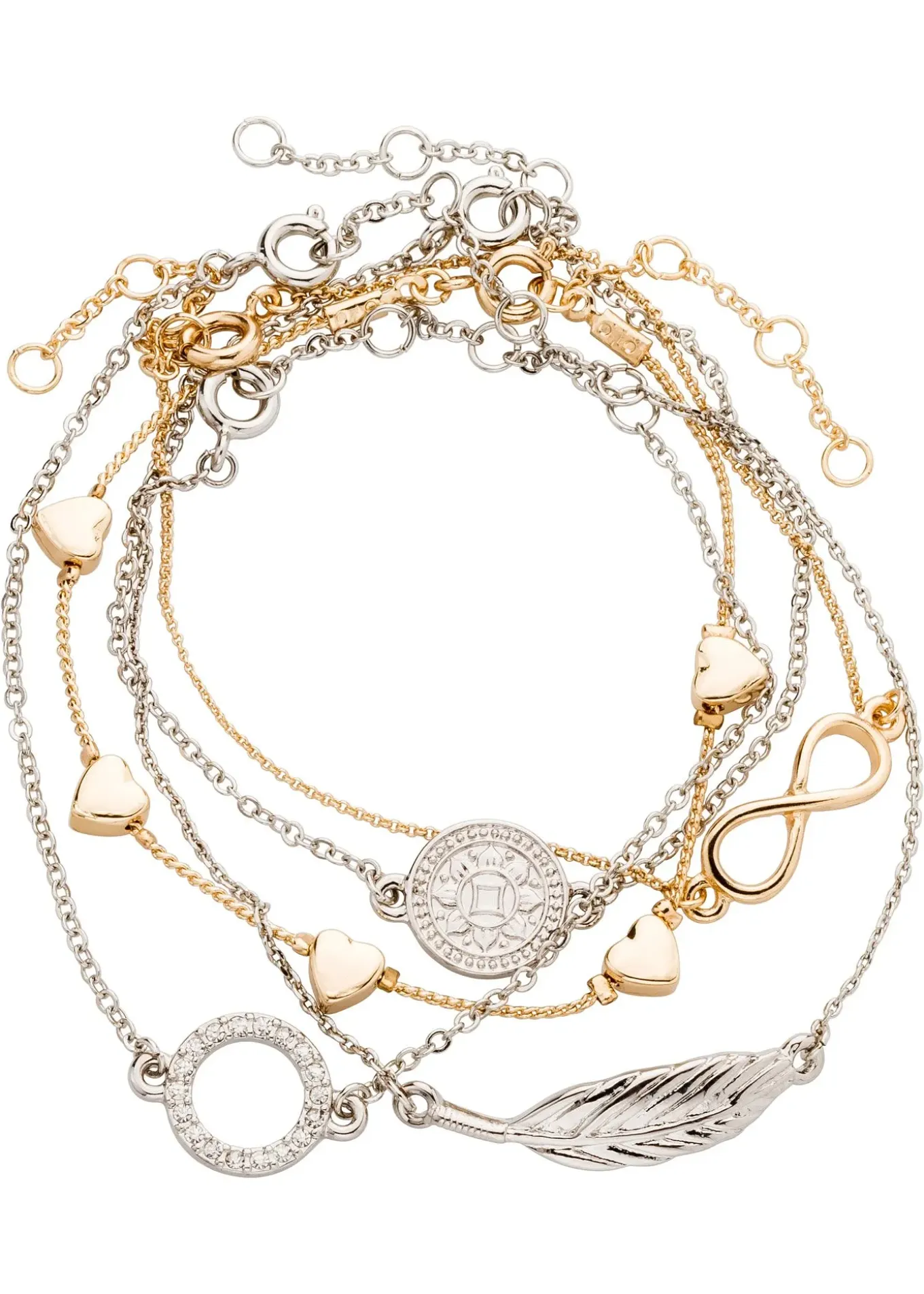 Set de bracelets (ens. 5 pces)