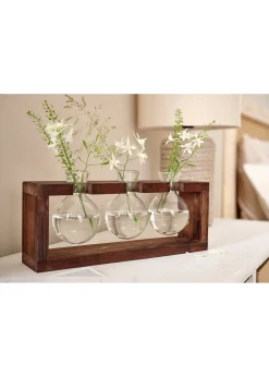 Set de vases sur support