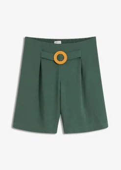 Short à taille élastiquée