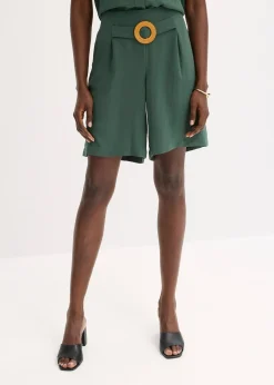 Short à taille élastiquée