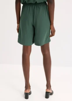 Short à taille élastiquée