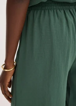 Short à taille élastiquée