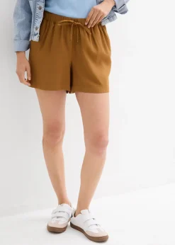 Short à taille élastiquée