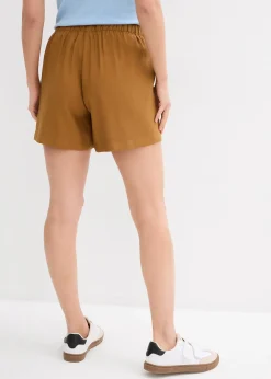 Short à taille élastiquée