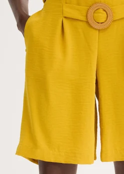 Short à taille élastiquée