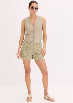 Short avec broderies anglaises