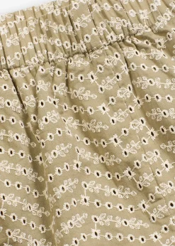 Short avec broderies anglaises