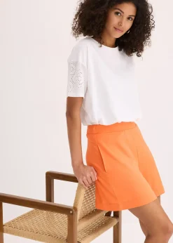 Short confortable en jersey milano