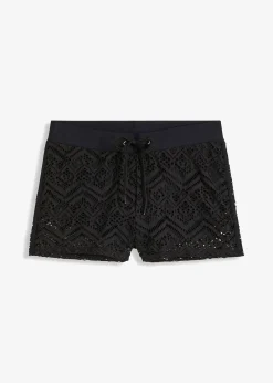 Short de bain en dentelle