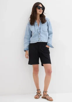 Short de grossesse 2en1 à retrousser