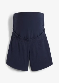 Short de grossesse en gaze 100% coton