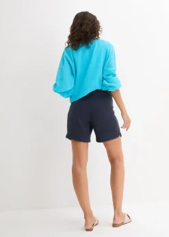 Short de grossesse en gaze 100% coton