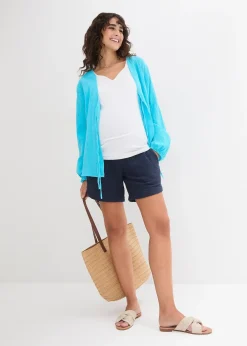 Short de grossesse en gaze 100% coton