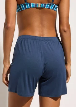 Short de plage en viscose fluide et extensible