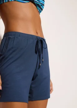 Short de plage en viscose fluide et extensible