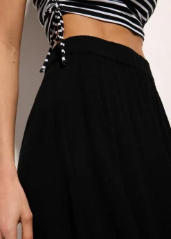 Short de plage en viscose fluide