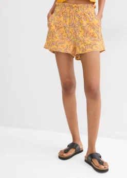 Short en coton et viscose