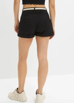 Short en coton extensible