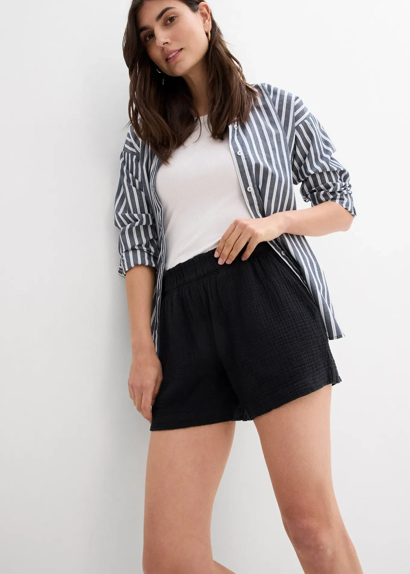 Short en gaze 100% coton