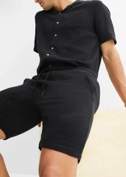 Short en gaze 100% coton, Regular