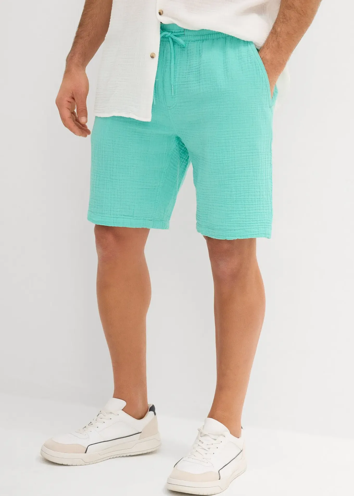 Short en gaze 100% coton, Regular