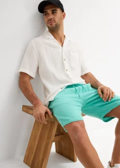 Short en gaze 100% coton, Regular