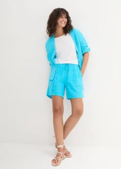 Short en gaze de coton