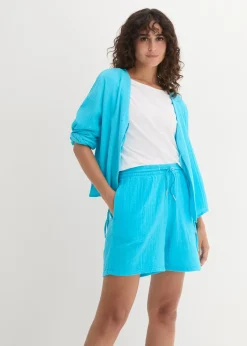 Short en gaze de coton