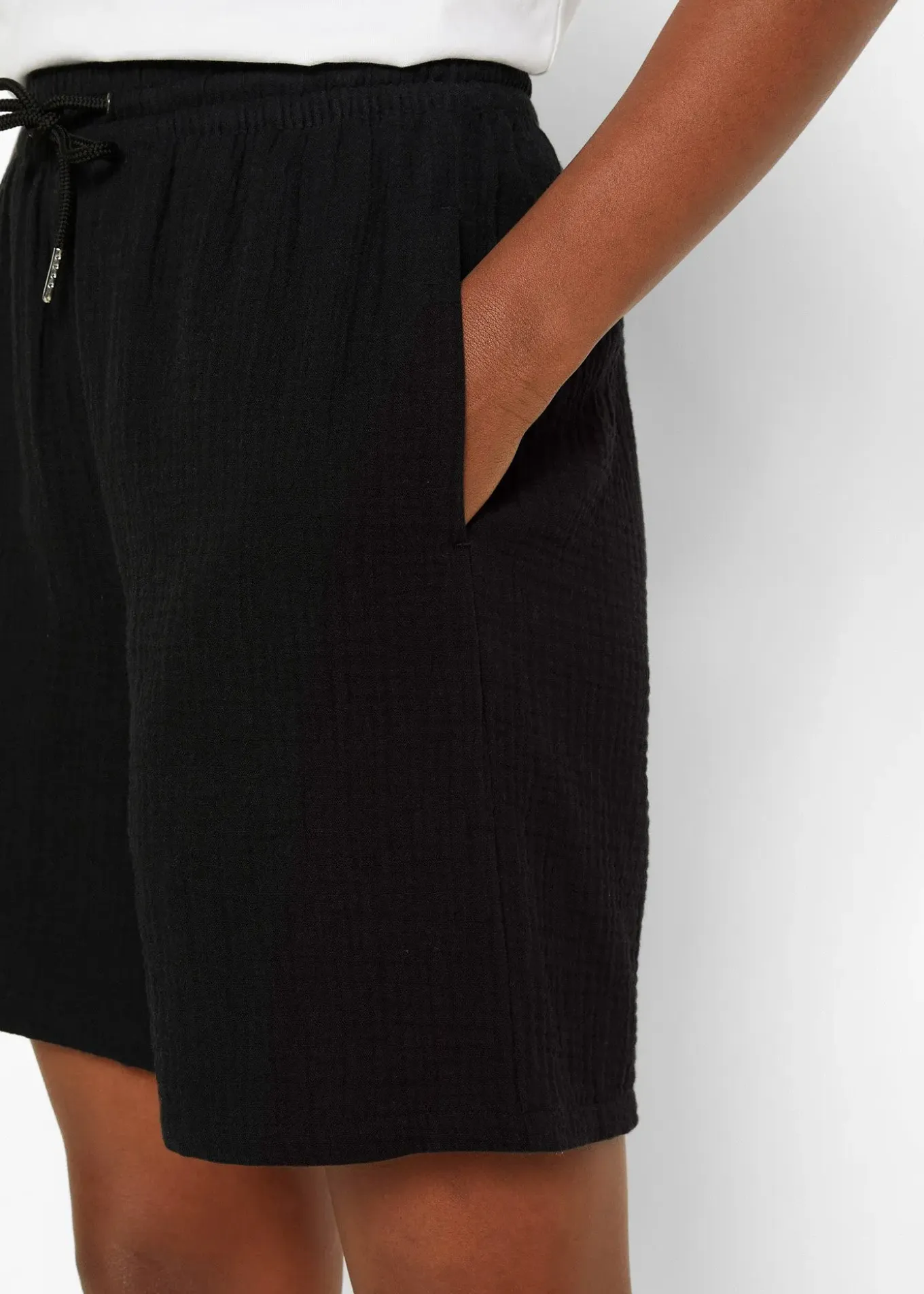 Short en gaze de coton