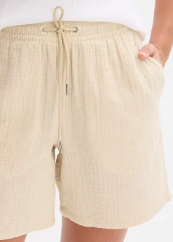 Short en gaze de coton