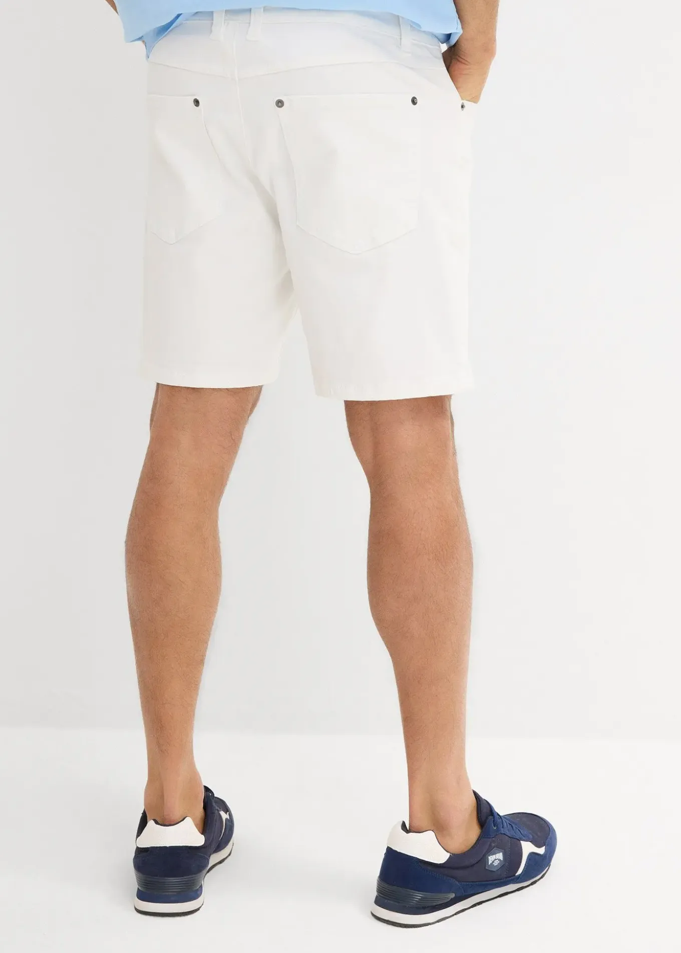 Short en jean extensible, loose