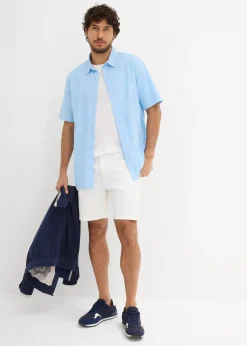 Short en jean extensible, loose