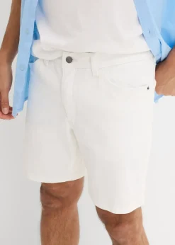 Short en jean extensible, loose