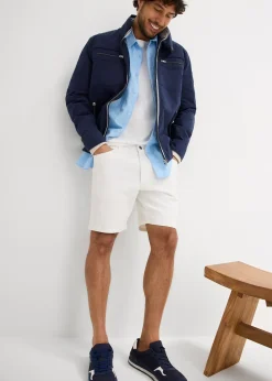 Short en jean extensible, loose