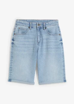 Short en jean extensible, loose