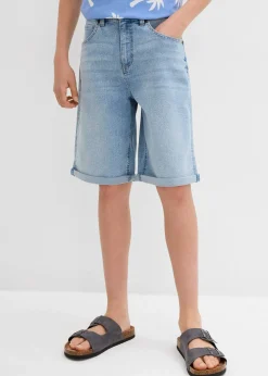 Short en jean extensible, loose