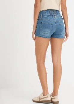 Short en jean taille haute