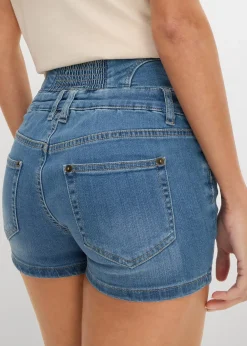 Short en jean taille haute