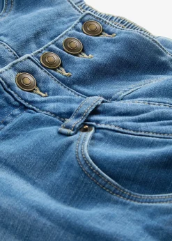 Short en jean taille haute