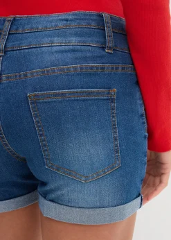 Short en jean taille mi-haute