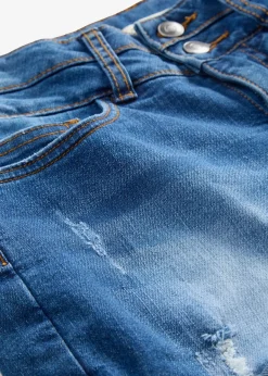 Short en jean taille mi-haute