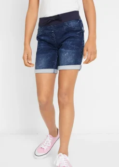 Short en jean taille mi-haute
