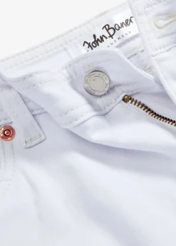 Short en jean, taille mi-haute