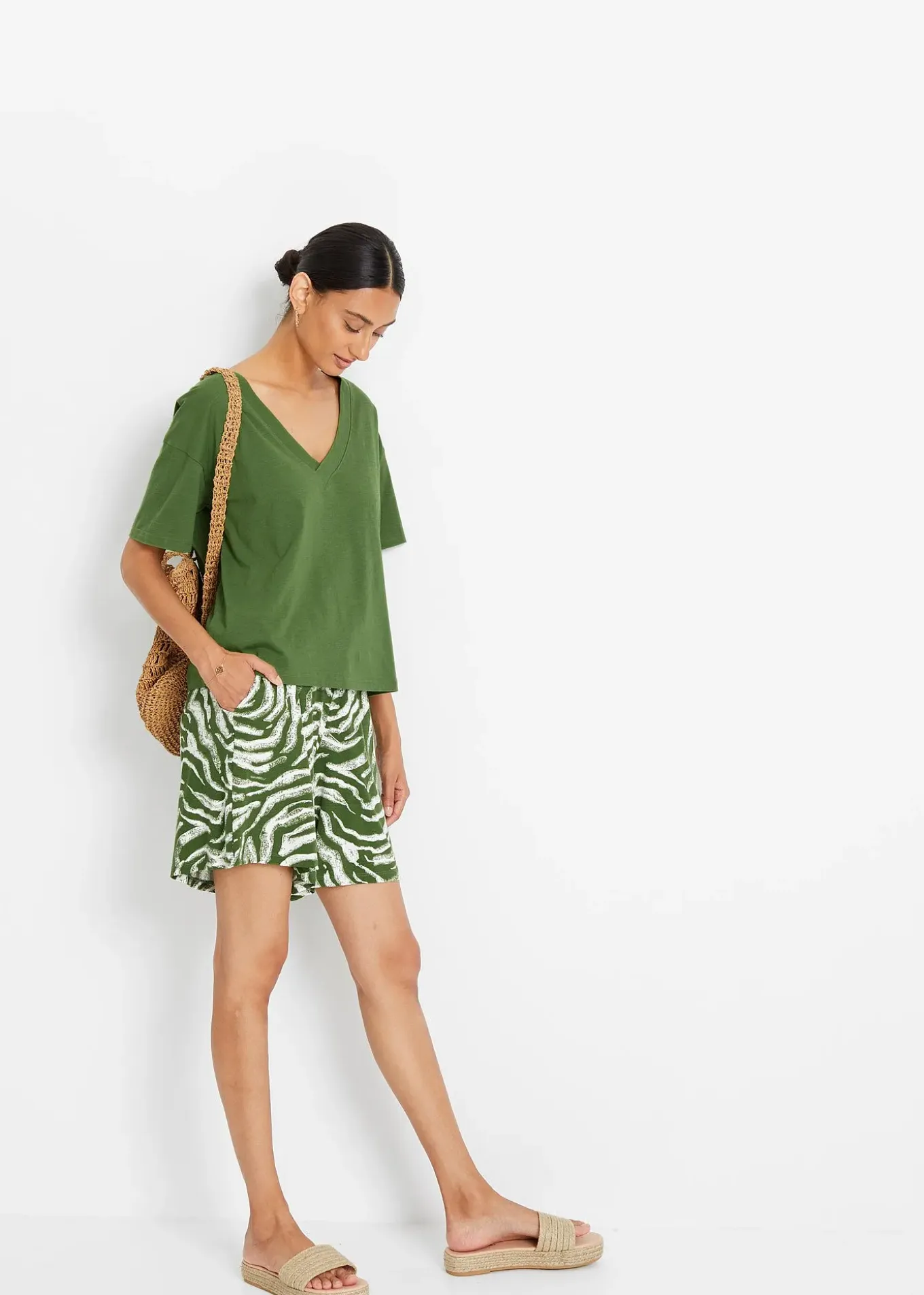 Short en jersey viscose doux