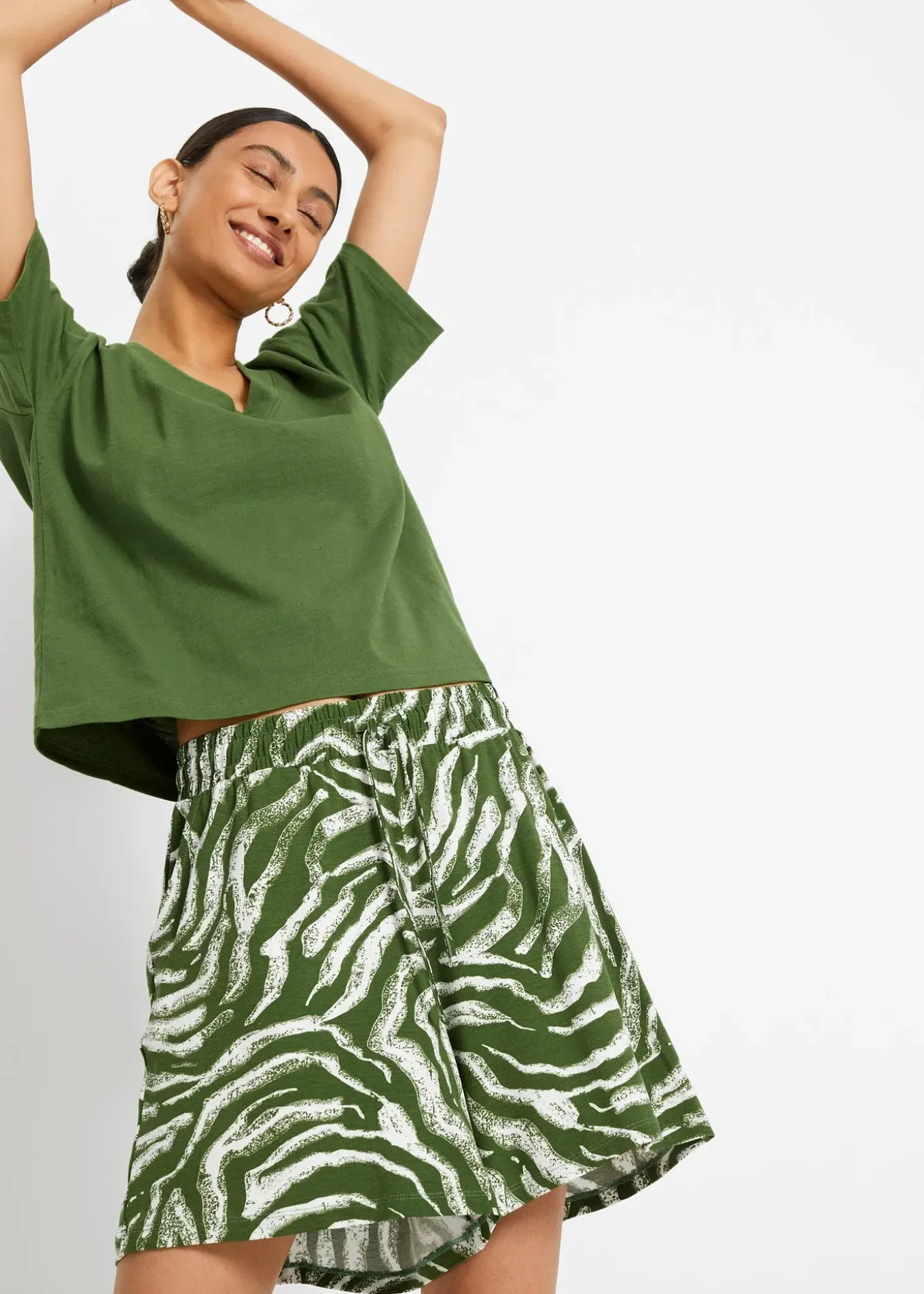 Short en jersey viscose doux