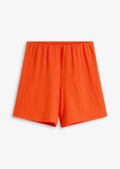 Short en léger jersey crêpe