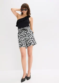 Short en lin majoritaire